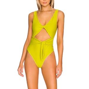 Duffy One Piece in Chartreuse
Tularosa Revolve